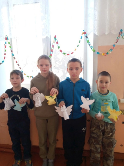 Мастер-класс "Рождественский ангелочек".